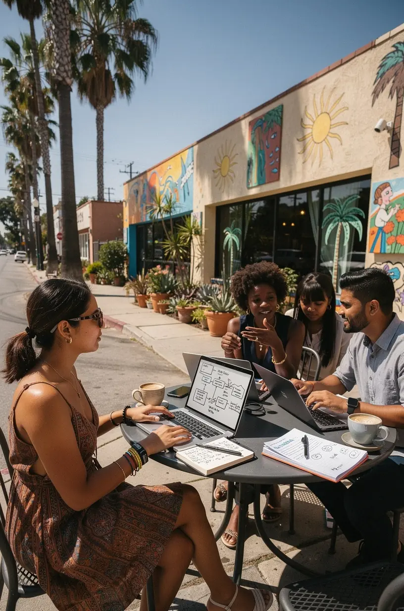 Infographic illustrating step-by-step process automation strategies for small businesses in Canada